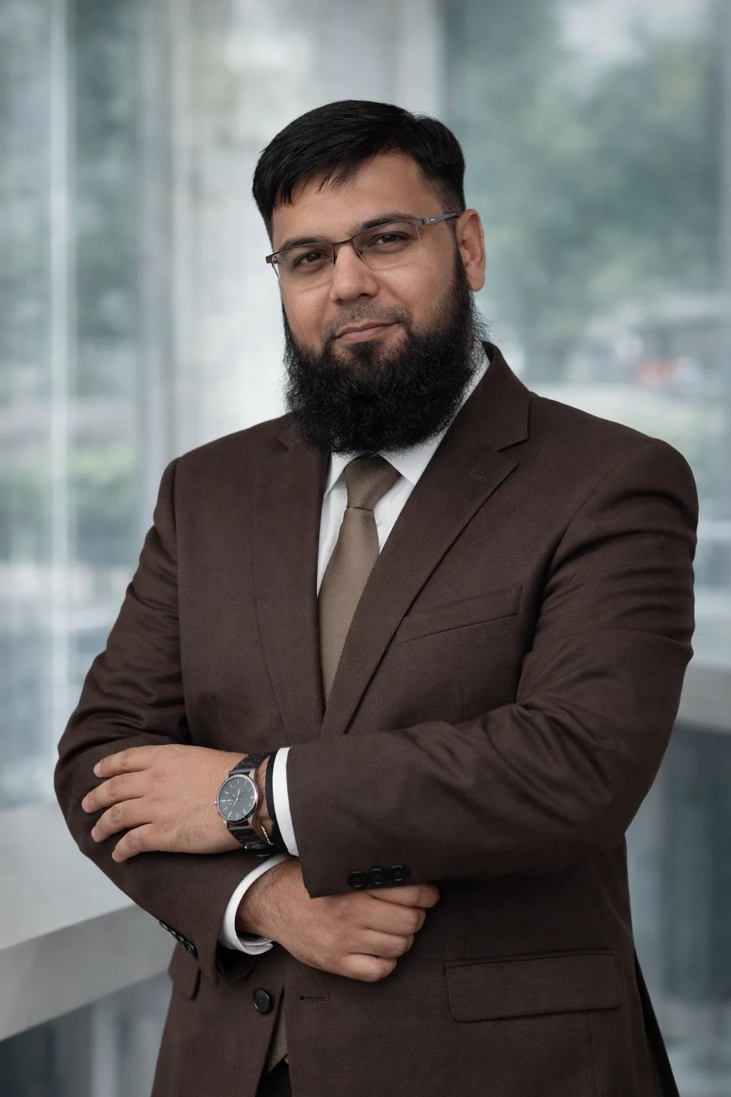 Prosidz Boxing Company (prosidz.com) in a professional business suit, representing leadership in boxing and combat sports equipment manufacturing.