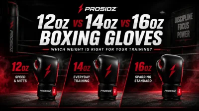 12oz vs 14oz vs 16oz Boxing Gloves by PROSIDZ