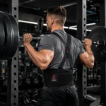 PROSIDZ gym back support belt with hook and loop closure