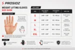 PROSIDZ breathable mesh weight lifting gloves for fitness training