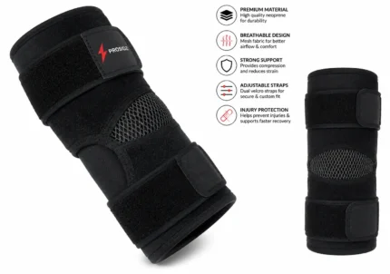 PROSIDZ compression elbow support brace for tennis gym and sports