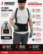 Hook & loop closure allows quick and secure adjustment.