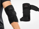 Adjustable hook and loop elbow brace with PROSIDZ branding