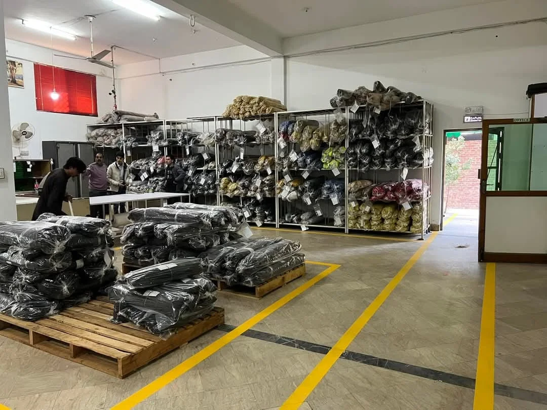 Prosidz factory production floor in Sialkot Pakistan