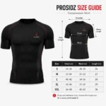 PROSIDZ Compression Shirt Product Specifications