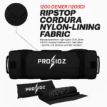 Heavy-duty PROSIDZ workout sand bag for gym, bootcamp, CrossFit-style, and home fitness training