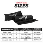 Close-up of PROSIDZ fitness sandbag 1200D ripstop nylon-lined fabric for durability and tear resistance