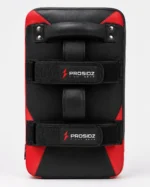 PROSIDZ black and red kick shield front view for boxing and MMA training