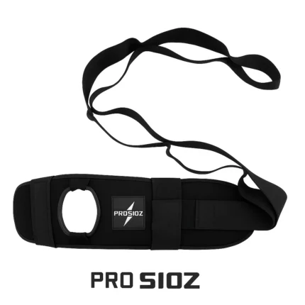 PROSIDZ ankle support stretching strap for foot, calf, hamstring, and lower body mobility exercises