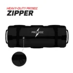 PROSIDZ black sandbag for home gym, fitness studio, bootcamp, and strength training exercises