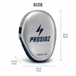 Durable PROSIDZ punch pad for speed, accuracy, and striking practice.