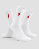 PROSIDZ athletic crew sock size guide with US UK EU and foot length measurements