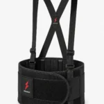 PROSIDZ gym support belt action image for squats and strength training