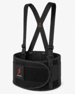 PROSIDZ gym support belt action image for squats and strength training