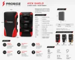 PROSIDZ kick shield product specifications with PU leather and high density foam