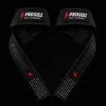 Pair of PROSIDZ workout straps for deadlifts rows shrugs and pull ups