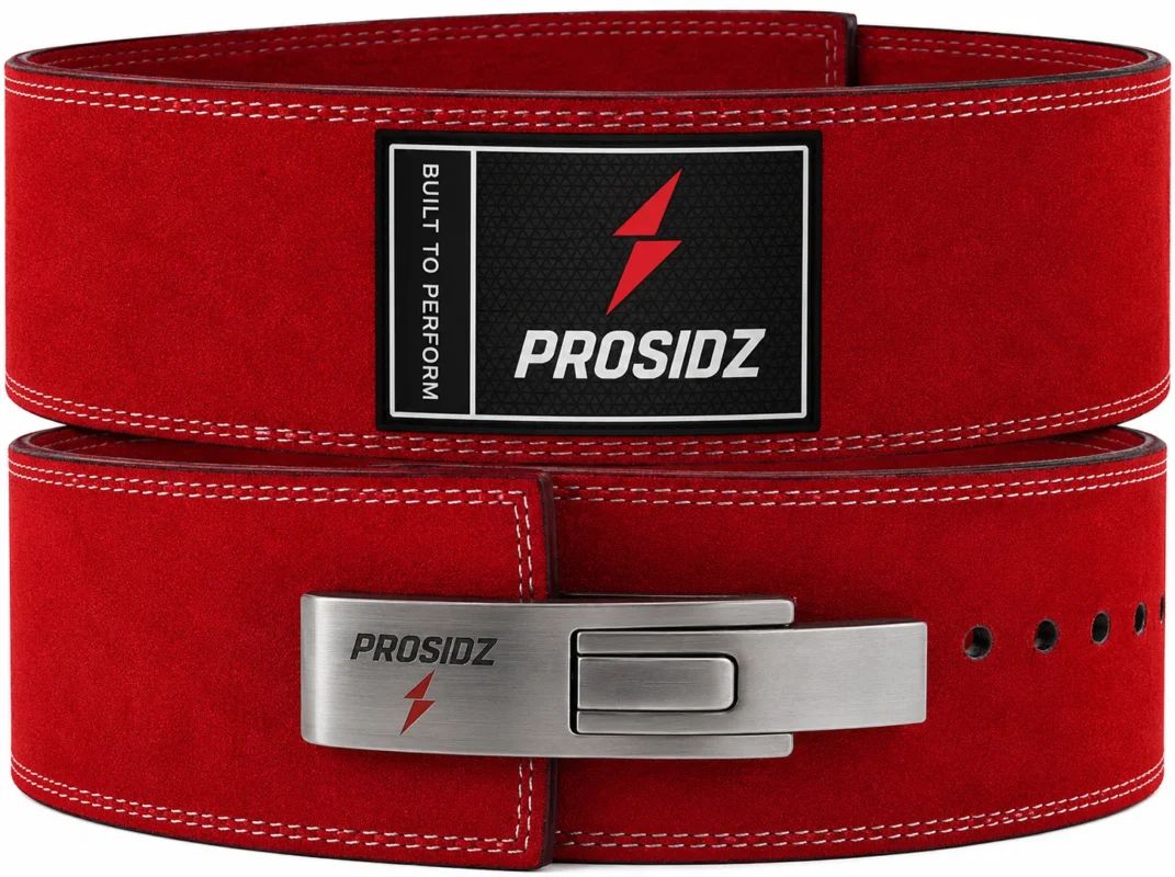 PROSIDZ lifting belt size guide for a secure waist fit.