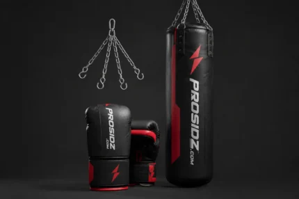 PROSIDZ Boxing MMA Training Punching Bag for boxing, kickboxing, MMA, and fitness training.