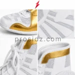 Boxing Shoes Manufacturer white lace closure by PSI Prosidz Industries