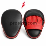 Bulk boxing training pads in black and red showing front and reverse views by PSI Prosidz Industries