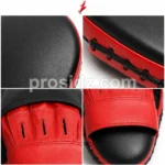 Bulk boxing training pads specification graphic showing padding ventilation strap and edge stitching by PSI Prosidz Industries