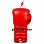 PSI Prosidz Industries custom boxing gloves manufacturer red and black lace-up boxing gloves