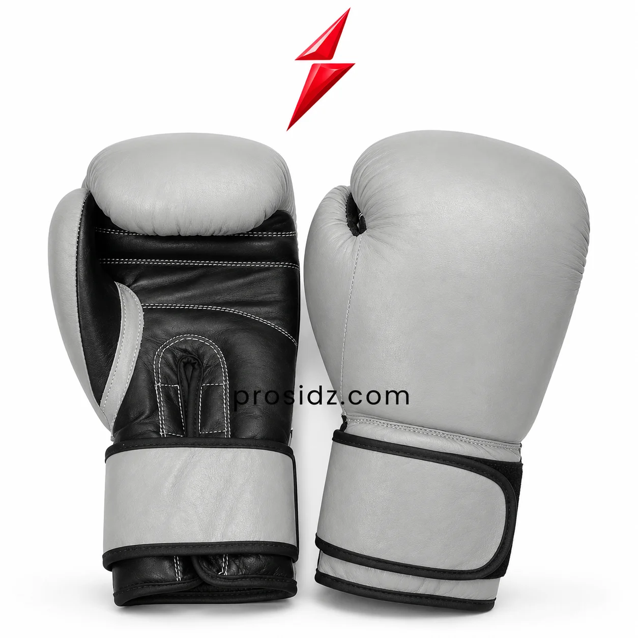 psi-oem-boxing-gloves-grey-black-prosidz-industries PSI OEM Boxing Gloves in light grey and black by prosidz industries