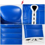PSI ProSidz Industries Boxing Gloves Wholesale Manufacturer glove with white laces and black lace channel