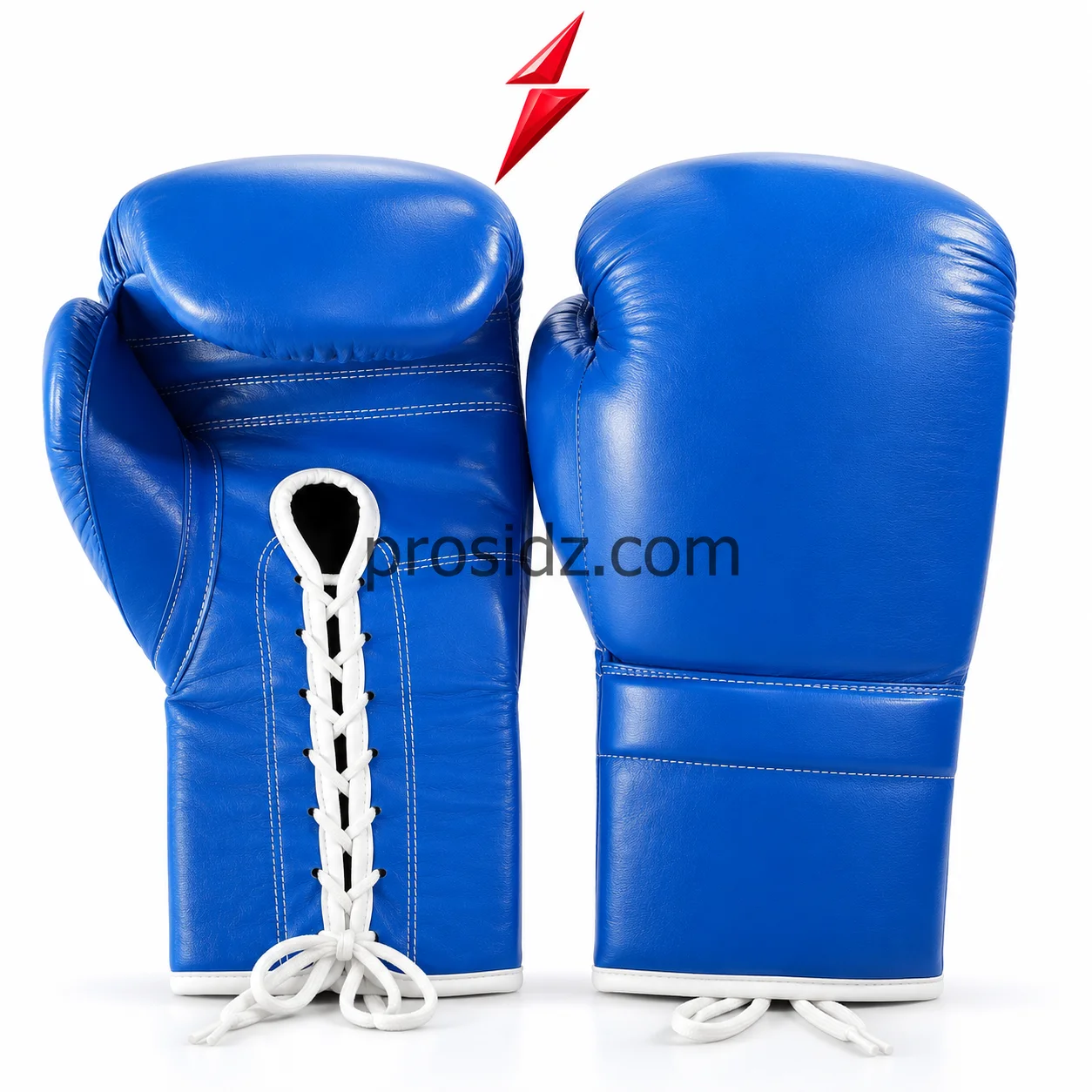 psi-prosidz-boxing-gloves-wholesale-manufacturer-blue-pair PSI ProSidz Industries Boxing Gloves Wholesale Manufacturer blue front glove with padded striking surface