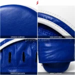PSI Prosidz Industries Boxing Pads with wide royal-blue wrist support