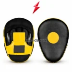 black yellow boxing training pads with curved target design by psi prosidz industries