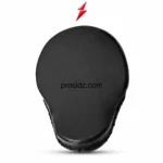 custom focus mitts with yellow leather hand pocket and black padded surface by prosidz industries psi