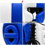 Prosidz Industries Boxing Headgear Manufacturer padded blue ear opening detail