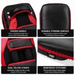 PSI Prosidz Industries curved Kick Pad designed for MMA Muay Thai and boxing training