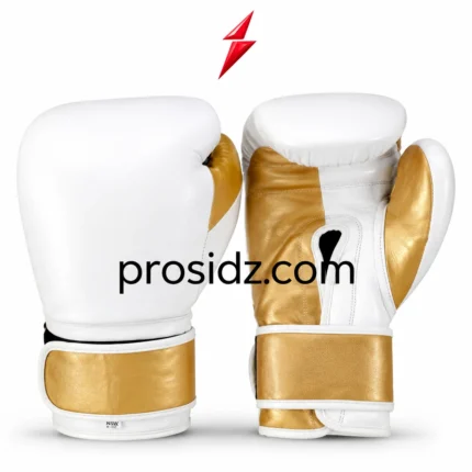 psi gloves professional boxing training glove with white leather surface