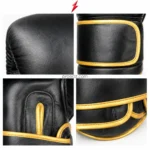 Bulk Boxing Gloves in white and black showing palm and knuckle views with the PSI logo above and prosidz industries branding.
