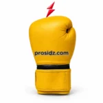 PSI Prosdiz Industries Velcro Boxing Gloves Manufacturer yellow wrist strap with reinforced stitching