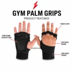 Wide black wrist closure with stitched construction and a clean surface suitable for customized PSI ProSidz Industries branding.