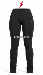 PSI prosidz industries Black Gym Leggings design in black, charcoal grey, navy blue, burgundy, forest green and dusty rose
