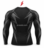 PSI Prosidz Industries long sleeve compression shirts in six colour concepts with matching graphite and silver graphics beneath a red PSI logo.